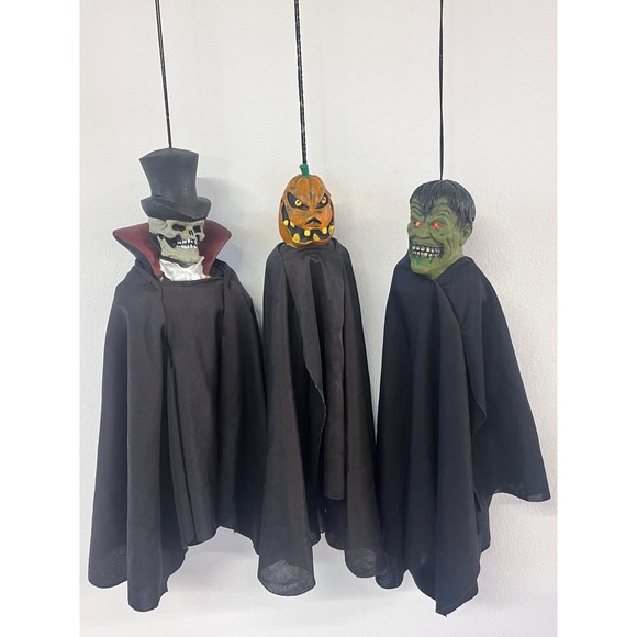 Paper Magic Group Other - Paper Magic Group Set Hanging Halloween Monsters Skeleton Pumpkin Zombie 15"